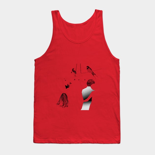 Love birds Tank Top by njikshik